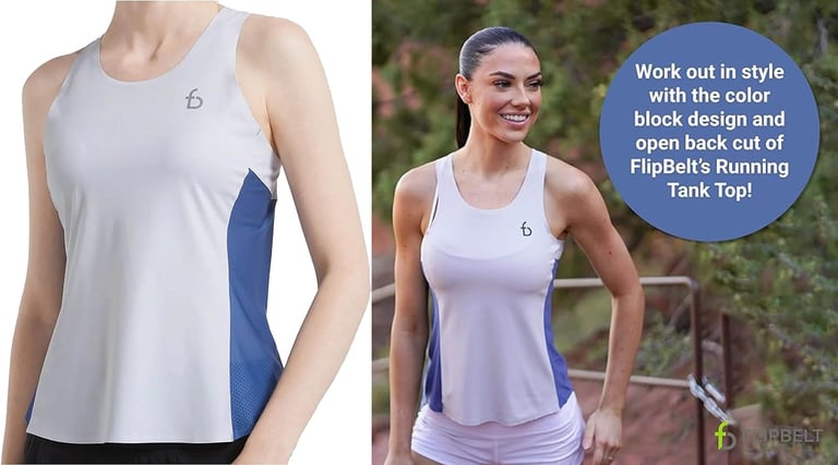 FlipBelt Women’s Running Tank top