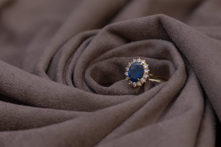 Handcrafted Sapphire Rings A Touch of Luxury and Elegance
