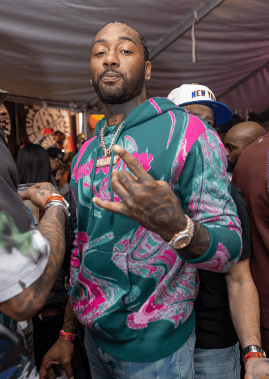 John Wall at The Art Of Hip Hop Grand Opening Party