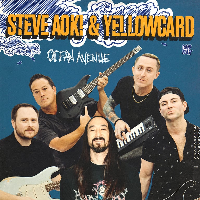 Steve Aoki & Yellowcard celebrate the 20-year Anniversary