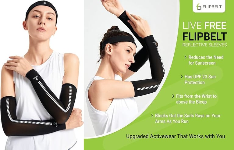 Unisex-Adult Sports, Sun Sleeves, Sun-Protection