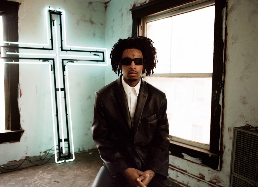 21 Savages Album 'American Dream' steigt als sein zweites Soloalbum auf Platz 15 der Billboard 200 ein.