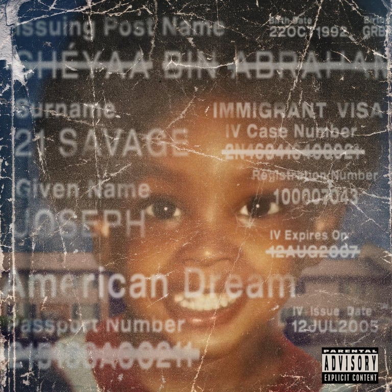21 Savages Album 'American Dream' steigt als sein zweites Soloalbum auf Platz 15 der Billboard 200 ein.
