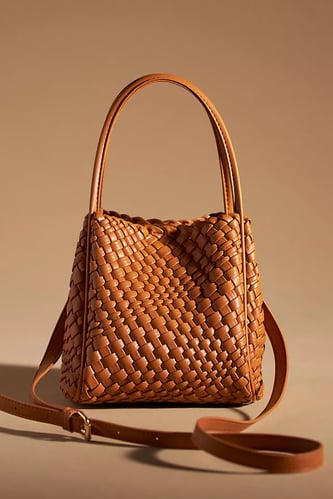 The Woven Mini Hollace Tote
