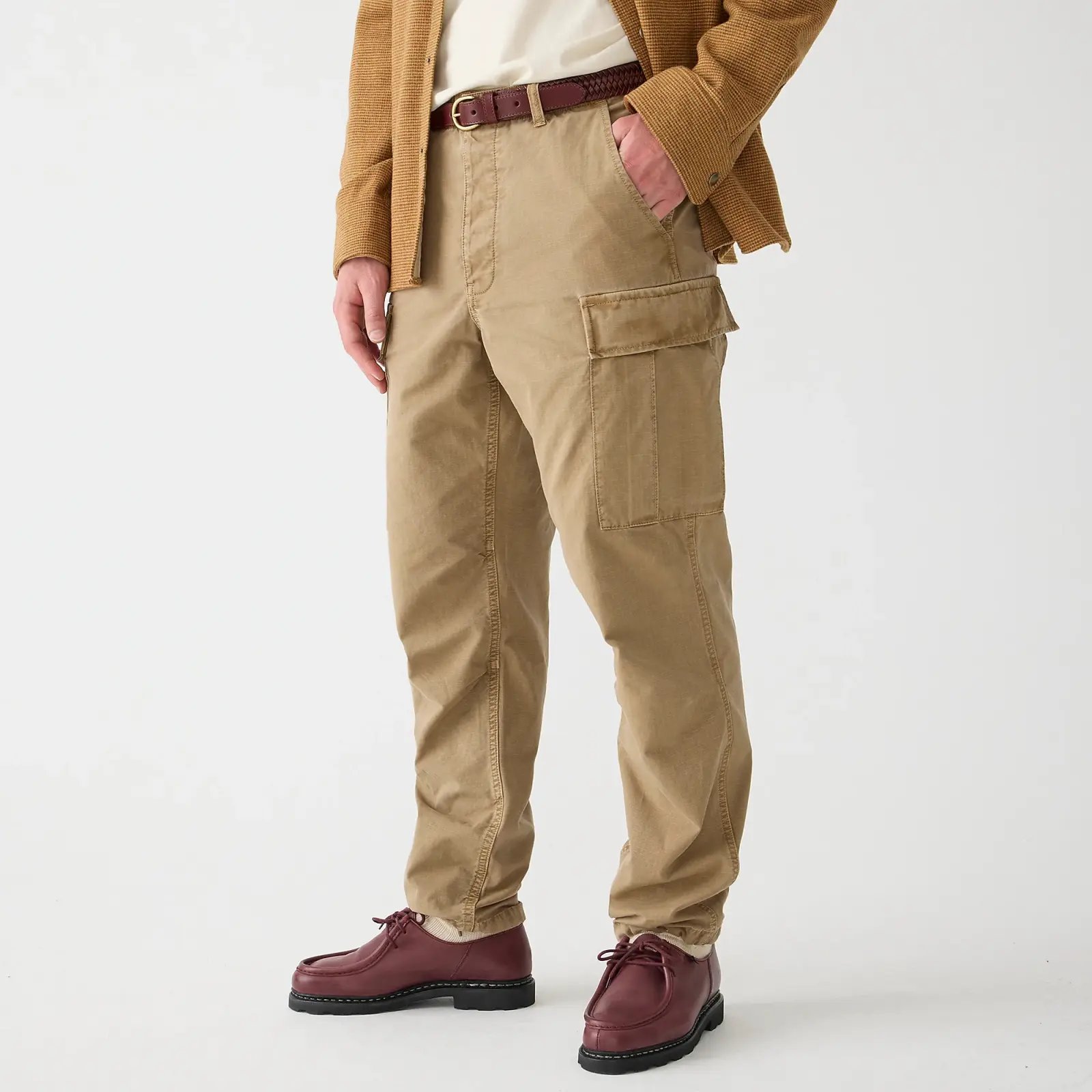 Cargo pant in cotton ripstop