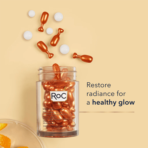 MULTI CORREXION® Revive + Glow Vitamin C Night Serum Capsules