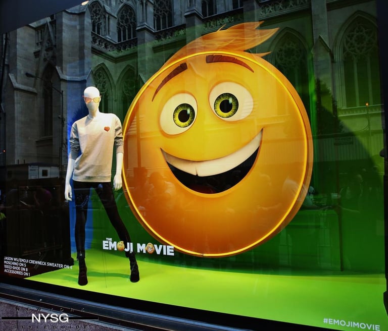 Saks Fifth Avenue x The Emoji Movie