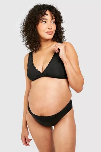 MATERNITY LACE TRIM NURSING BRA