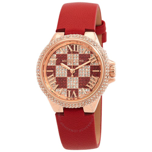 MICHAEL KORS Camille Three-Hand Quartz Crystal Ladies Watch