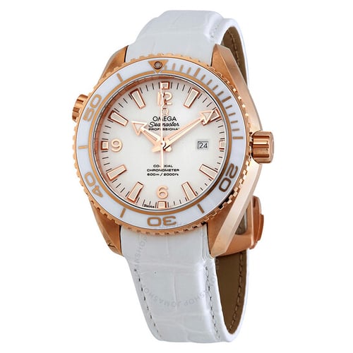 OMEGA Seamaster Planet Ocean 18kt Rose Gold Automatic Chronometer Ladies Watch
