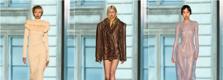 AKNVAS x 스튜어트 와이츠먼의 AKNVAS FW24 컬렉션