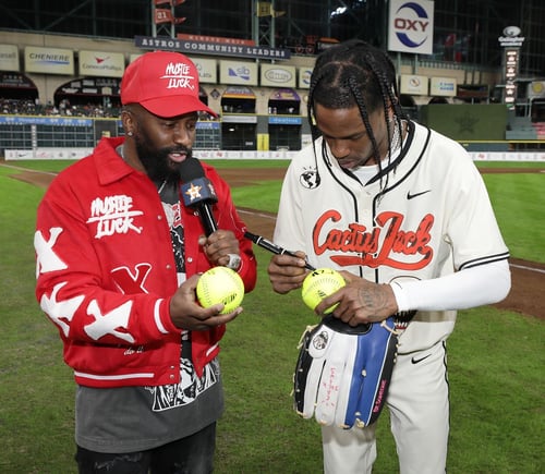 Cactus Jack Foundation's Star-Studded HBCU Celebrity Softball Classic Hosted by Travis Scott 1-