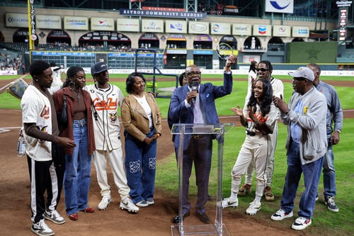 Cactus Jack Foundation's Star-Studded HBCU Celebrity Softball Classic Hosted by Travis Scott 1-