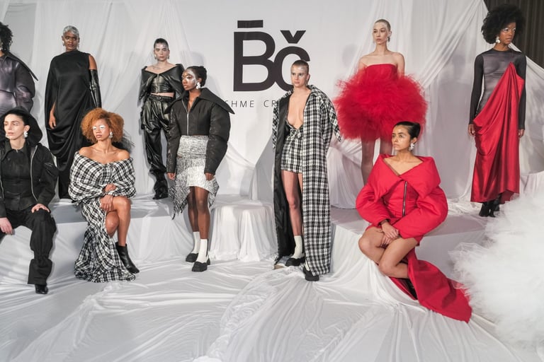 Coleção Outono/Inverno 2024 de Bishme Cromartie na NYFW