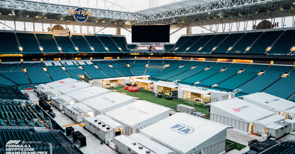 A la venta el pase de campus de 3 días para el GP de Miami 2024 de Fórmula 1 de Crypto.com