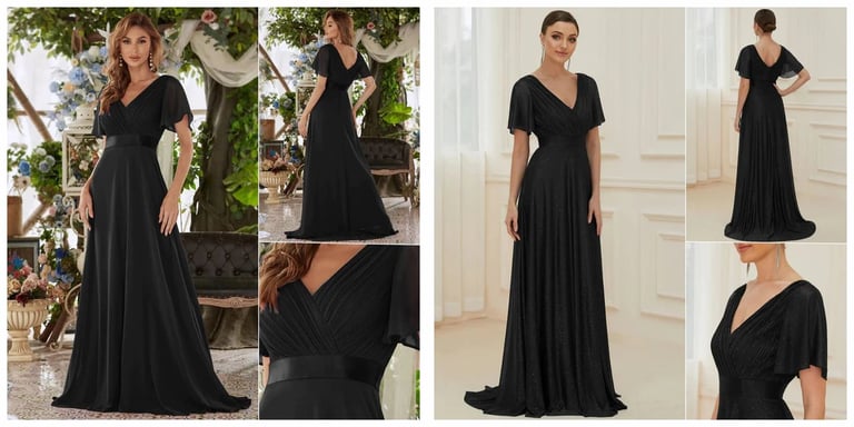 Shine on Stage with Black Concert Dresses