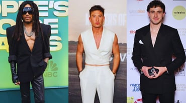 The Rise of He-vage: Male Celebrities Embrace Sensual Styling on the Red Carpet