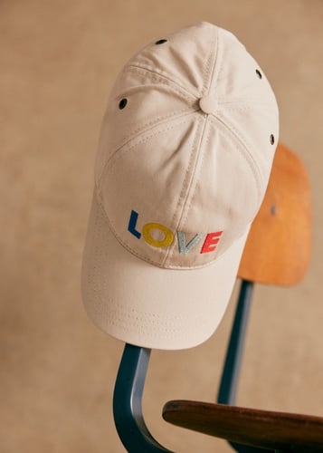 LOVE HAT Ecru