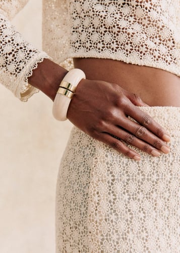 LEO BRACELET Ecru