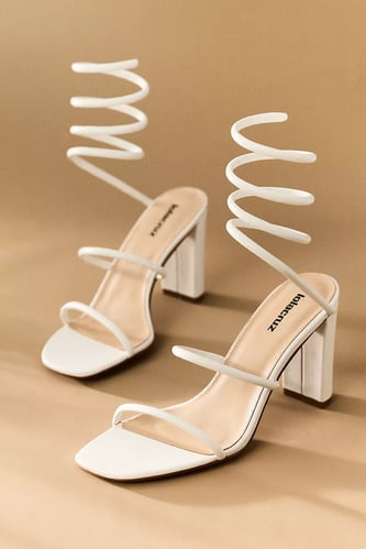 Lola Cruz Greta Strappy Heeled Sandals