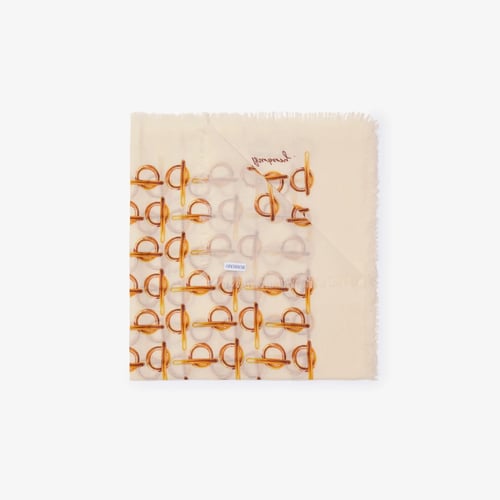 B Wool Scarf