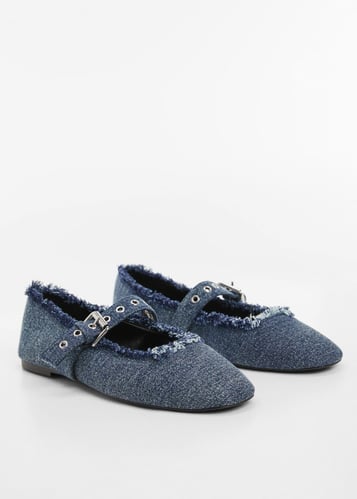 ballerine in denim