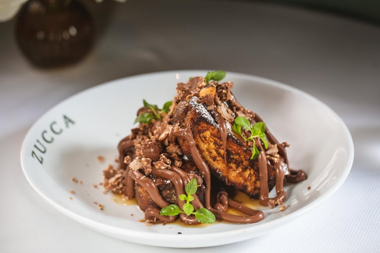 Easter Brunch Menu at Zucca Miami