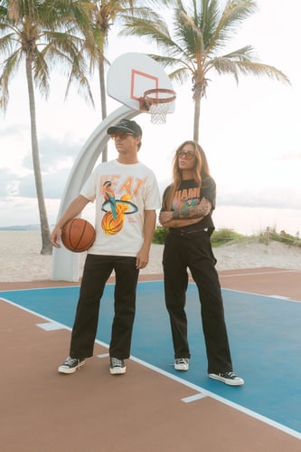 Duvin Design et Miami HEAT s'associent pour dévoiler une collection capsule inspirée des années 1980