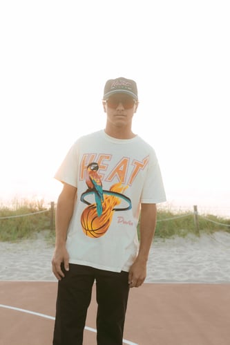 Duvin Design et Miami HEAT s'associent pour dévoiler une collection capsule inspirée des années 1980