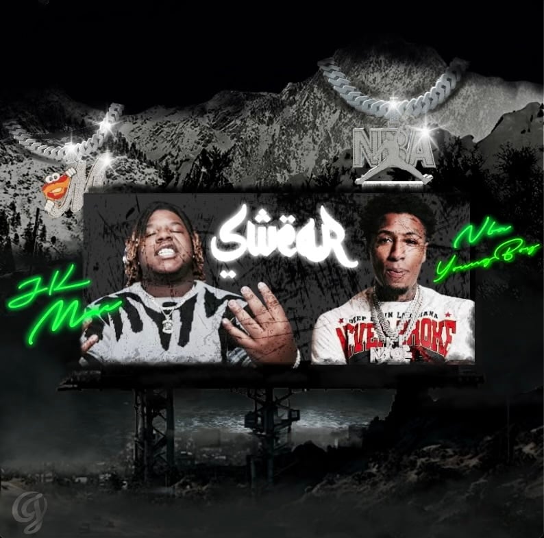 J.K. Mac X YoungBoy Never Broke Again Collab Swear 今日在 Gala Music 独家发售