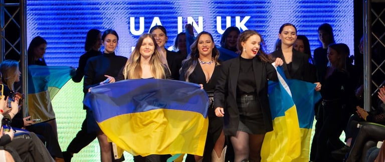 A coleção UA in UK rouba a cena na Semana de Moda de Londres.