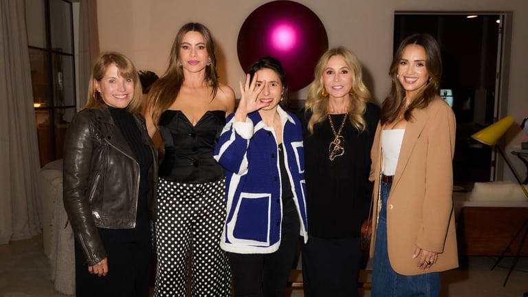 ANASTASIA SOARE HOSTS THE LA LAUNCH OF CATHARSIS ARTS FOUNDATION WITH PRUNE NOURRY