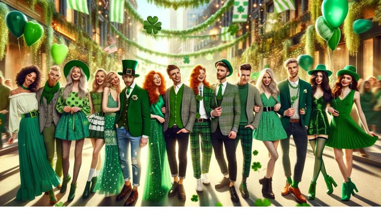 St. Patrick's Day Fashion: A Celebration of Green for Men and Women