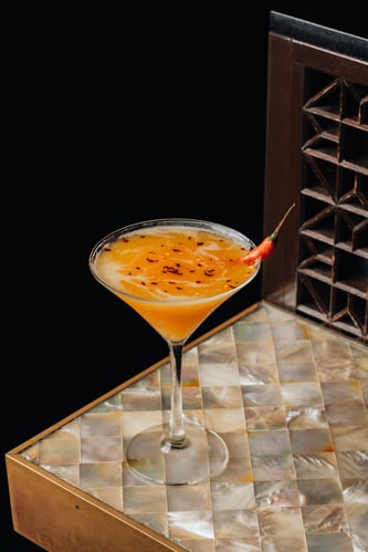 Chili Passion Martini (Photo Credit - The Setai Miami Beach)