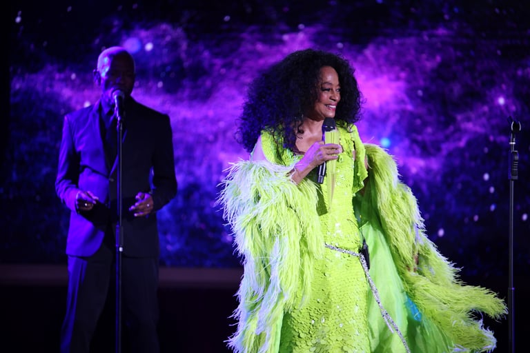 Diana Ross performs at American Express Presents Carbone Beach on March 4, 2023 - Photo Credit World Red Eye