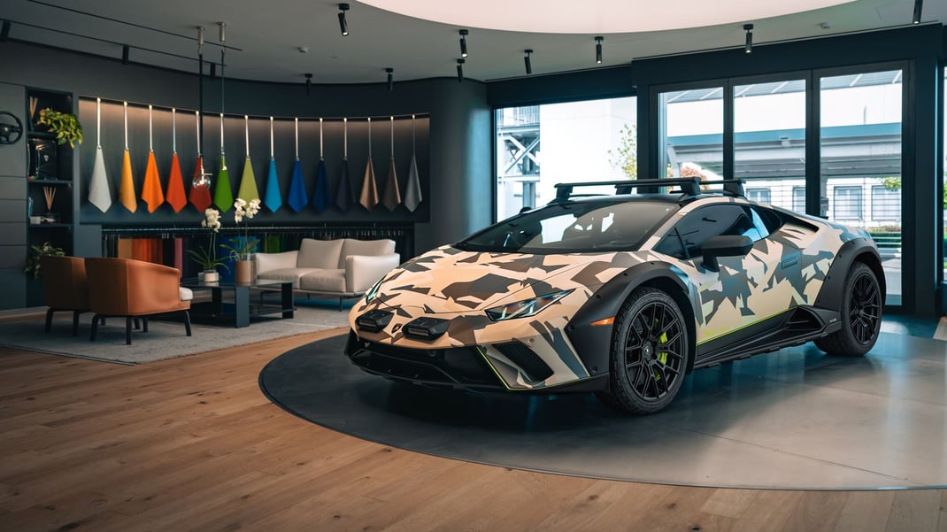 Lamborghini's Huracán Sterrato All-Terrain