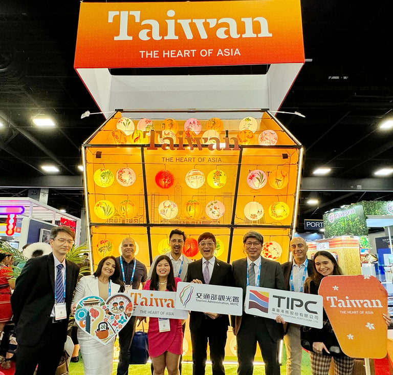Taiwan Shines at Seatrade Cruise Global 2024
