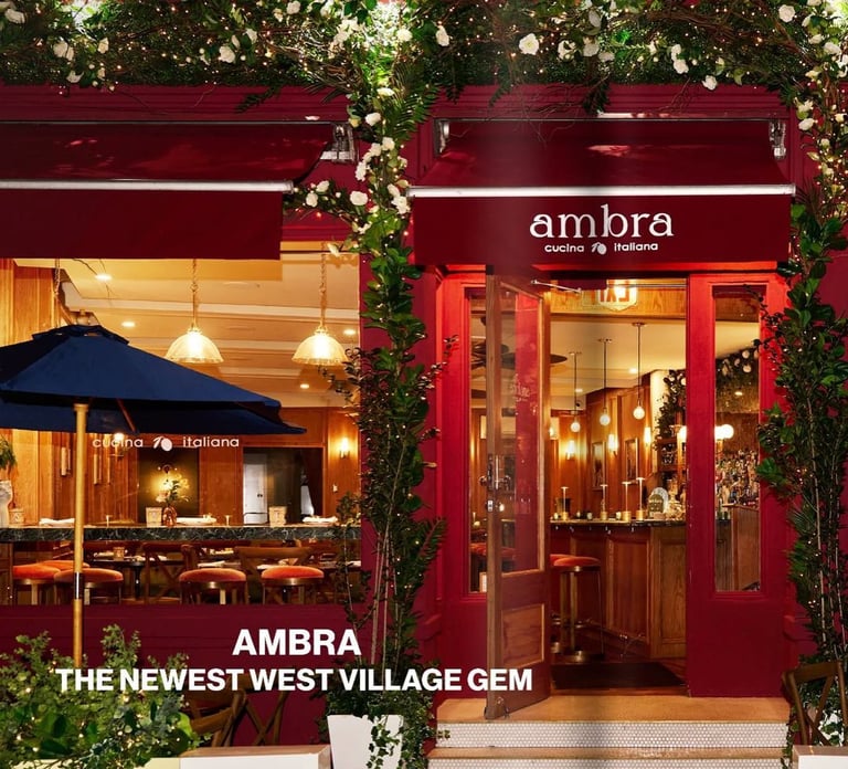 Der stilvollste Wochenend-Brunch im Ambra NYC
