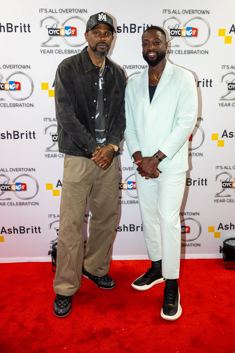 Udonis Haslem et Dwyane Wade