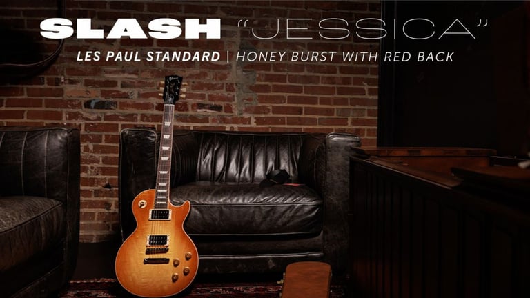 Gibson Slash Jessica Les Paul Standard Available Worldwide