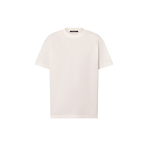 Damier Cotton Pique T-Shirt