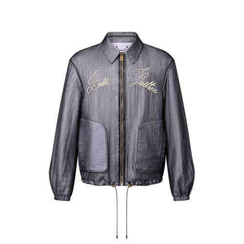Embroidered Nylon Blouson