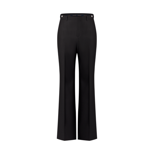 Flared Tailored Wool Pants
