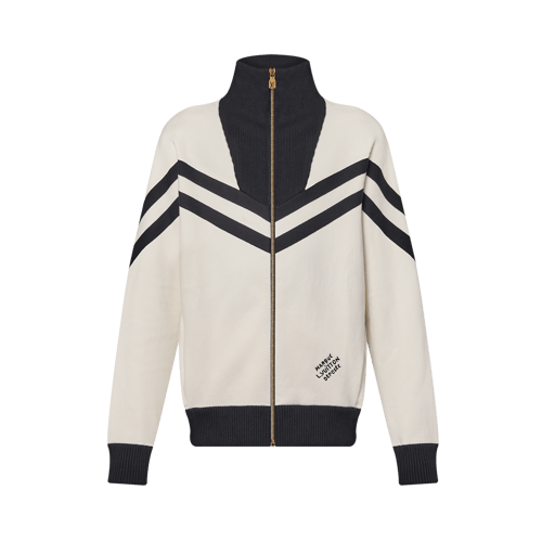 Knitted Cotton Sailor Blouson