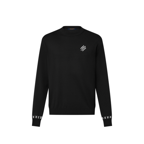 Long-Sleeved Cotton Crewneck