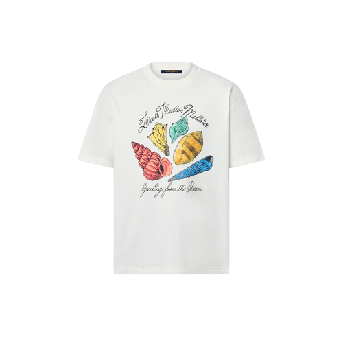 Printed Short-Sleeved Cotton T-Shirt