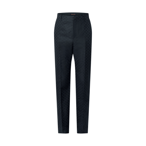 Silk And Cotton Blend Classic Pants