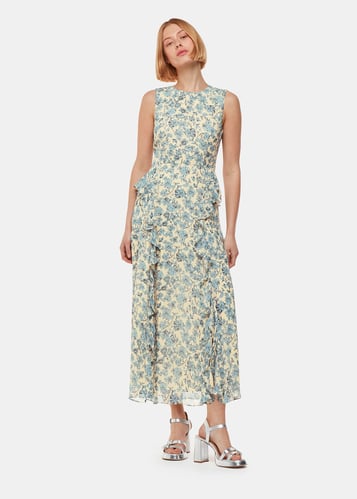Shaded Floral Nellie Dress
