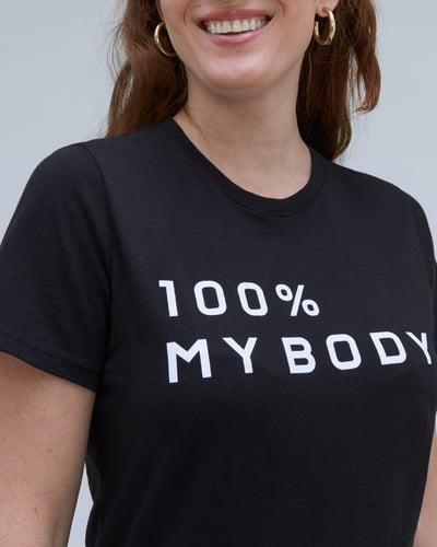 Футболка 100% My Body Box-Cut Tee