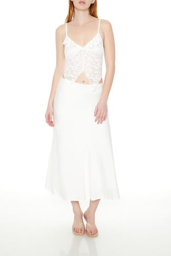 Flare Midi Skirt